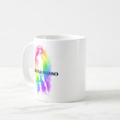 Pride Rainbow Een kleurrijk eerbetoon aan kunst en Koffiemok (Voorkant links)