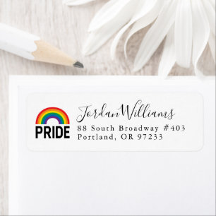 Pride Rainbow Etiket