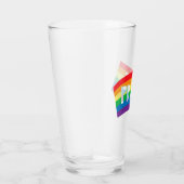 Pride Rainbow Flag Glas (Rechts)