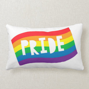 Pride Rainbow Flag Kussen