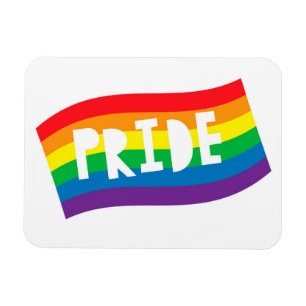 Pride Rainbow Flag Magneet