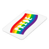Pride Rainbow Flag Magneet (Linkerzijde)