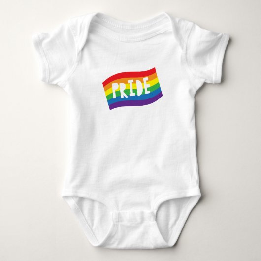 Pride Rainbow Flag Romper (Voorkant)