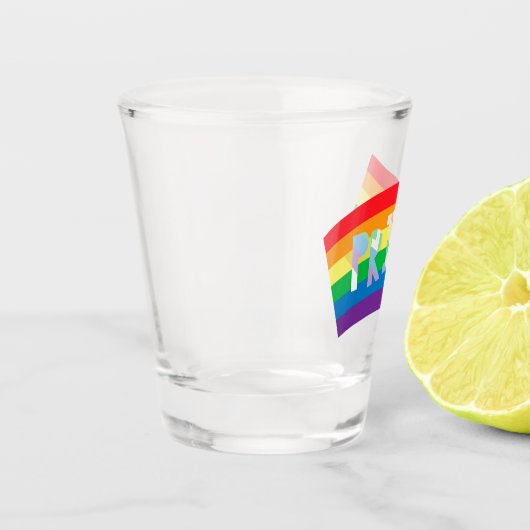 Pride Rainbow Flag Shot Glas (Links)