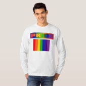 Pride Rainbow Flag T-shirt (Voorkant volledig)