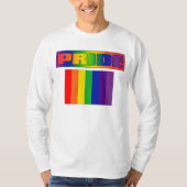 Pride Rainbow Flag T-shirt (Voorkant)