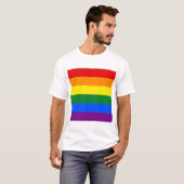 Pride Rainbow Flag T-shirt (Voorkant volledig)