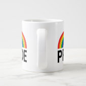 Pride Rainbow Grote Koffiekop (Achterkant)