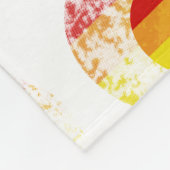 Pride Rainbow Heart Gay lesbian LGBT Families Fleece Deken (Hoek)