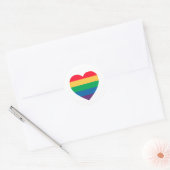Pride Rainbow Heart Sticker (Envelop)