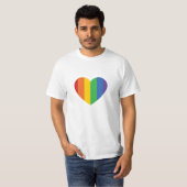 PRIDE Rainbow Heart T-shirt