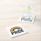 Pride Rainbow Kartonnen Onderzetters (Insitu)