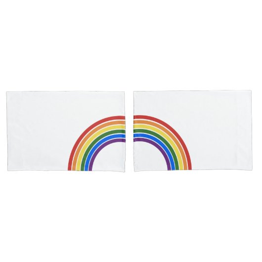 Pride Rainbow Kussensloop (Voorkant-Set)