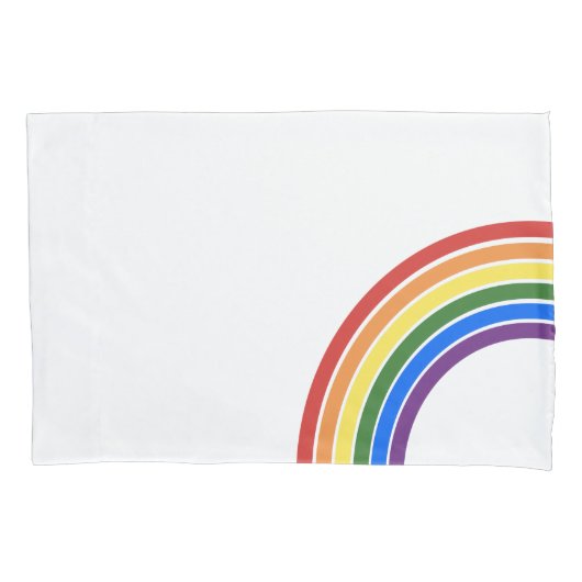 Pride Rainbow Kussensloop (Voorkant-Links)