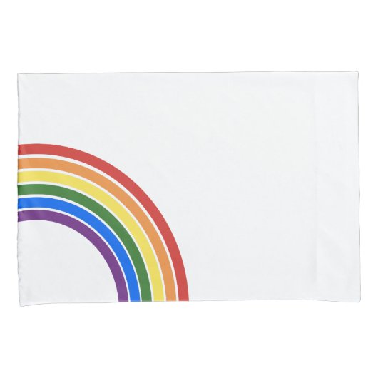 Pride Rainbow Kussensloop (Voorkant-Rechts)