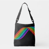 Pride Rainbow LGBTQ+ Crossbody Tas (Voorkant)