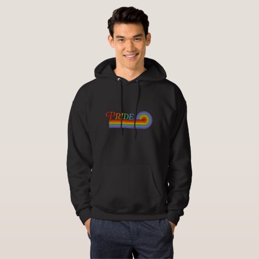 Pride Rainbow LGBTQ Hoodie (Voorkant volledig)