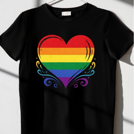 Pride Rainbow LGBTQ Mannen T-shirt
