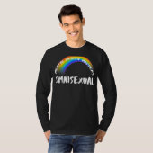 Pride Rainbow Lgbtq Omnisexual T-shirt (Voorkant volledig)