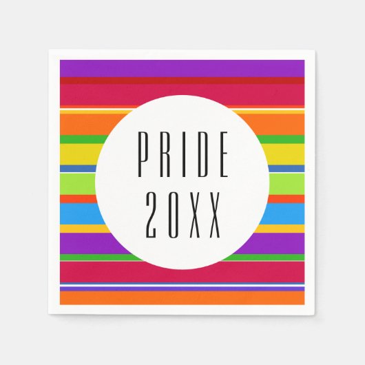 PRIDE Rainbow LGBTQ Servet (Voorkant)