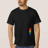 Pride Rainbow LGBTQ T-Shirt (Voorkant)