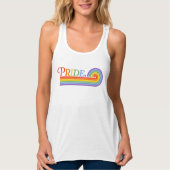 Pride Rainbow LGBTQ Women's Basic Dark T-Shirt (Voorkant)