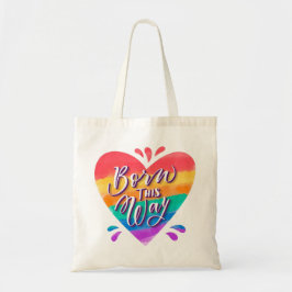 Pride Rainbow Love Canvas tas