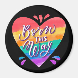 Pride Rainbow Love Magnet