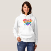 Pride Rainbow Love T-Shirt (Voorkant volledig)