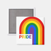 Pride Rainbow Magneet (Voorkant / Achterkant)