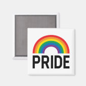 Pride Rainbow Magneet (Voorkant / Achterkant)