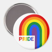 Pride Rainbow Magneet (Voorkant / Achterkant)