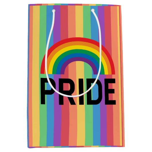 Pride Rainbow Medium Cadeauzakje (Voorkant)