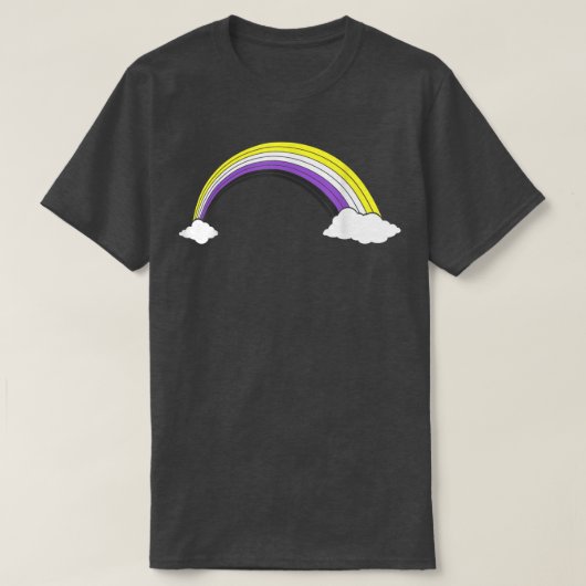 Pride Rainbow Non Binary Flag Pride Month LGBT Non T-shirt (Design voorkant)