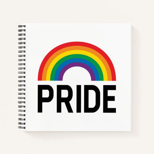 Pride Rainbow Notitieboek (Voorkant)