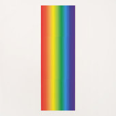 Pride Rainbow Ombre Flag Yogamat (Voorkant)