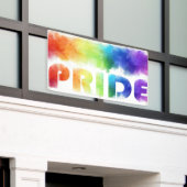 Pride Rainbow Outdoor Spandoek (Buitenkant Gebouw)