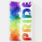 Pride Rainbow Outdoor Spandoek (Verticaal)