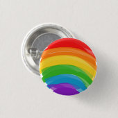 Pride Rainbow Ronde Button 3,2 Cm (Voorkant /achterkant)