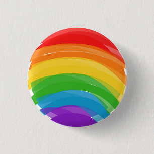 Pride Rainbow Ronde Button 3,2 Cm
