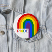 Pride Rainbow Ronde Button 4,0 Cm (In situ)