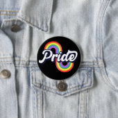 Pride Rainbow Ronde Button 7,6 Cm (In situ)
