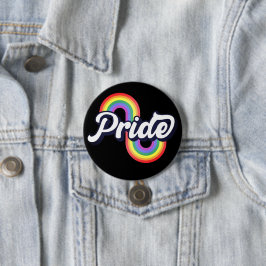 Pride Rainbow Ronde Button 7,6 Cm