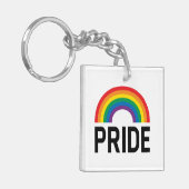 Pride Rainbow Sleutelhanger (Voorkant Links)