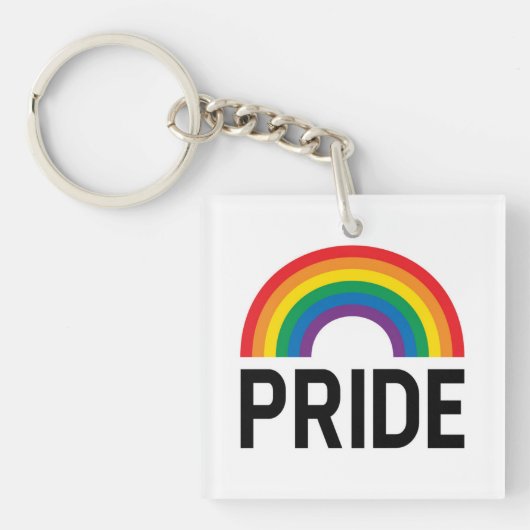Pride Rainbow Sleutelhanger (Voorkant)