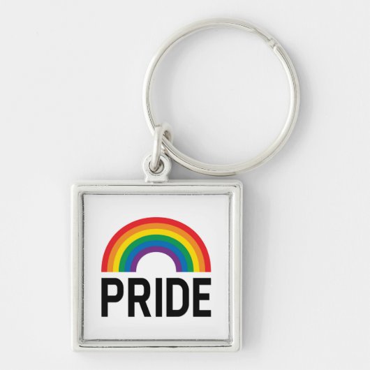 Pride Rainbow Sleutelhanger (Voorkant)