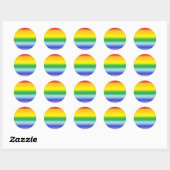 Pride Rainbow Sticker (Vel)