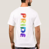 Pride Rainbow T-shirt (Achterkant)