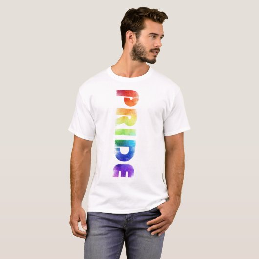 Pride Rainbow T-shirt (Voorkant volledig)
