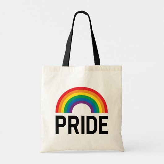 Pride Rainbow Tote Bag (Achterkant)